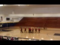 sahs chevals dance team kick 2012