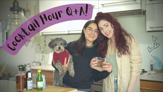 Another Cocktail Hour Q+A - Get to Know Us Better! | MARRIED LESBIAN COUPLE | Lez See the World