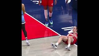 CaitlIn Clark gets LIT UP on Dirty Play in win vs. Chicago Sky
