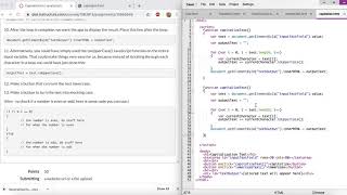 Capitalization Tool Tutorial (Intro to HTML/CSS/JavaScript)