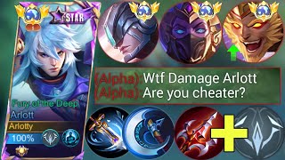 ARLOTT USER TRY THIS CRITICAL ONE HIT BUILD TO DESTROY THIS 3 ANNOYING HEROES - MLBB