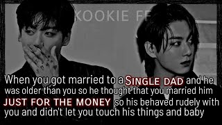 When you got married to a single dad but he hated you . #bts #btsff #jungkook #jungkookff