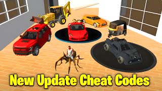 New Update Cheat Codes in Indian Bike Driving 3D