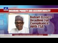 News@10: Asset Declaration: Buhari Says He's Done It 4 Times 07/09/15 Pt. 1