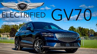 EV Luxury | 2023 Genesis Electrified GV70 | Review & POV Drive