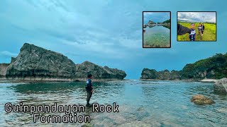 Rock Formation and Blue Lagoon sa Palapag Northern Samar