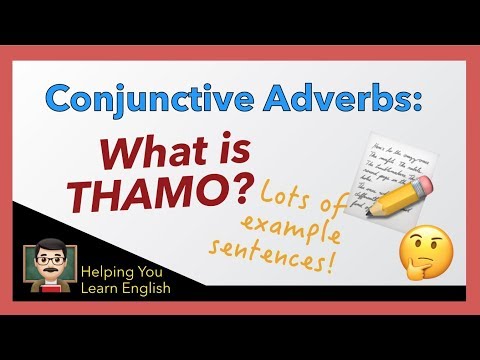 What are examples of conjunctive adverbs?