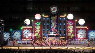 2015 安濃津よさこい メイン会場 ファイナル 四季舞 2日目