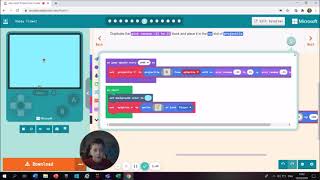 Tutorial 4 - Coding for Kids - Code your own arcade game Happy Flower Microsoft MakeCode