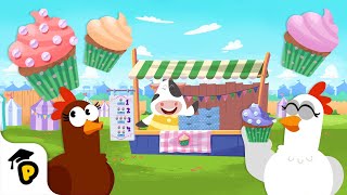 The Cupcake count | Math Concepts | Kids Learning Cartoon | Dr. Panda TotoTime Season 4