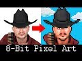 Photoshop: How To Create A Retro, 8-bit Pixel Portrait From A Photo