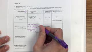 Module 4 Lesson 18 Problem Set (video 1)