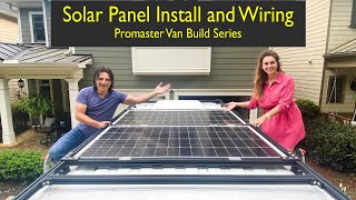 Installing 400W of Solar on a Promaster 2500 Van