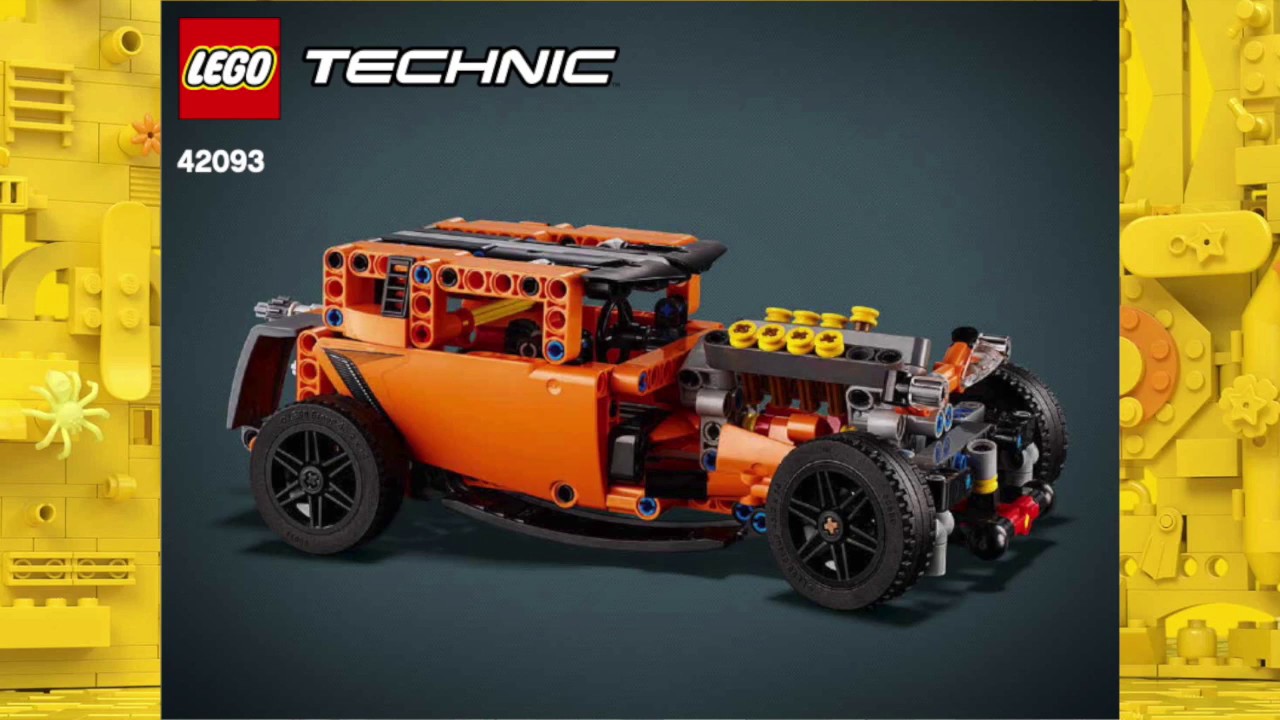 42093 (B) - LEGO Instructions - Hot Rod - LEGO TECHNIC - YouTube