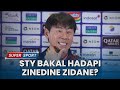 Sukses Imbangi Roberto Mancini, Shin Tae-yong Selanjutnya Bakal Hadapi Zinedine Zidane?