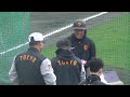 【巨人】坂本勇人選手　ティー打撃＆ロングティー　宮崎春季キャンプ3日目　2025年2月3日