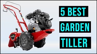 ✅Best Garden Tiller 2022 | Top 5 Best Garden Tillers - Reviews