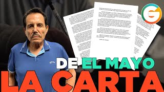 Carta de El Mayo : Exige repatriarlo o México y EU  \