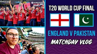 The T20 World Cup Final! | England v Pakistan Matchday Vlog!