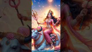 1 day of Navratri maa Shailputri #viral shortfeed