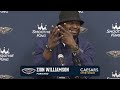 zion williamson on trey murphy iii assists competitors pelicans bulls postgame interview 1 14 25