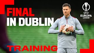 Hier machen sich Xabi Alonso & Co fürs Europa League-Finale bereit | Training in Dublin