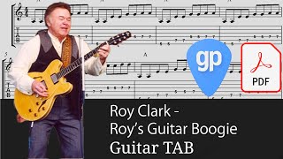 Roy Clark Roy's Guitar Boogie Guitar Tabs [TABS]