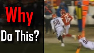SUPER BOWL COSTING PENALTY: Why did Joseph Ossai do this? Kansas City Chiefs Vs Cincinnati Bengals