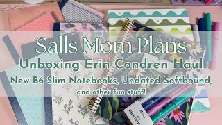 Erin Condren's New B6 Notebooks and More!