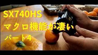 【SX740HS】SX740HSマクロも凄かった！パート４