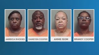 Four arrested, accused of exploiting Jasper County elderly man