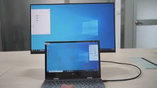 Connecting BMAX MaxBook Y11 to a Monitor using Micro HDMI