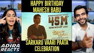 Mahesh Babu Birthday Blaster | Sarkaru Vaari Paata Reaction By Foreigners | New Movie