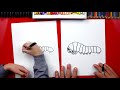 how to draw a caterpillar