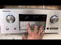 How To Factory Reset Marantz SR8001 AV Surround Receiver