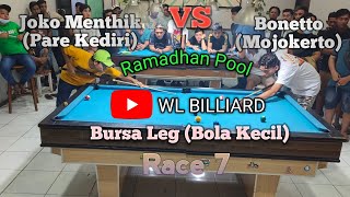 Ramadhan Pool || Laga Big Match Antar Kota Kediri Joko Dan Bonetto Mojokerto