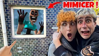 AVVISTIAMO IL MIMICER NELLA VITA REALE IN GIAPPONE..😱 *minecraft*