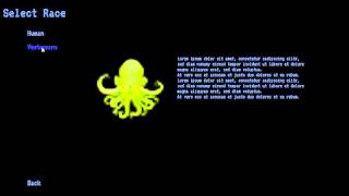 sfml cpp main menu example