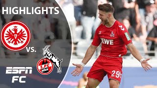 STUNNING late volley sees FC Cologne take point vs. Frankfurt | Bundesliga Highlights | ESPN FC