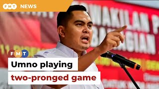 Umno using Akmal to play two-pronged game in socks issue, says academic