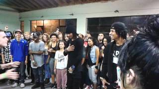 Les Twins SF workshop cypher