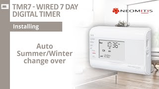 Auto Summer/Winter change over - [Tutorials TMR7 digital timer]