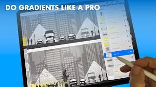beginner's guide to gradients and blending modes procreate