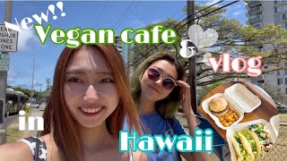 【ハワイ】【vlog】 新しいヴィーガンカフェとお散歩