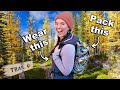 How I Pack and Prepare for Day Hikes!