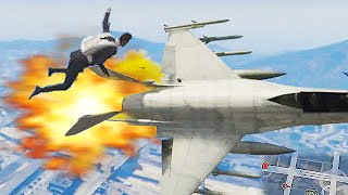 Insane Flying Challenge! (GTA 5 Funny Moments)