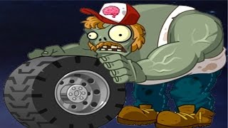 Plants vs Zombies 2: All Stars - Trucker Zombie Final Boss Gameplay