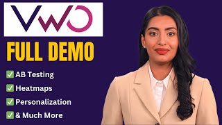 VWO Demo & Full Tutorial: Best CRO Tool (AB Testing, Heatmaps, Personalization)