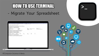 Use this TERMINAL COMMAND to Migrate Your Spreadsheet Using a Mac - Basic Tutorial | New
