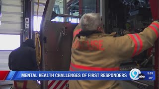 Mental health challenges of first responders